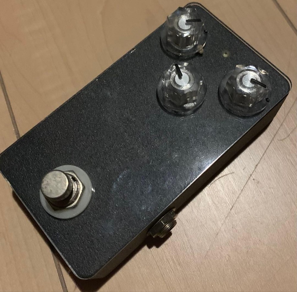 Guitar Effector Black 3 Knobs No.m1056