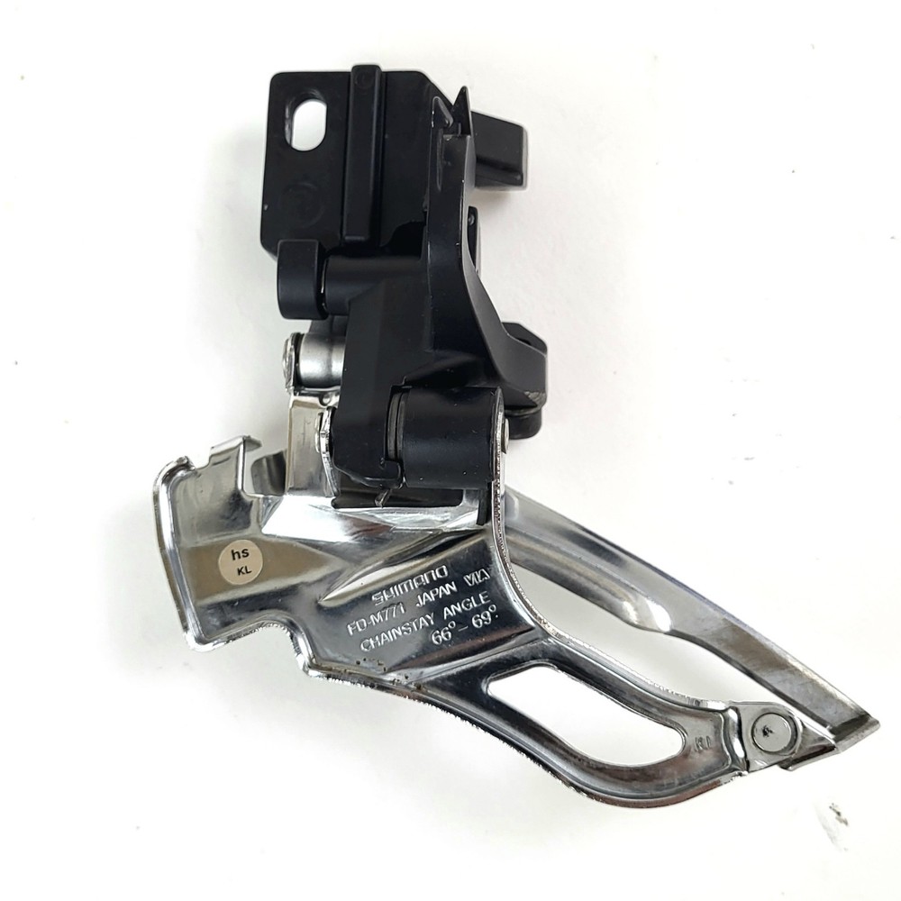 Shimano Deore XT FD-M771 Front Derailleur Mount 3×9 Dual Pull