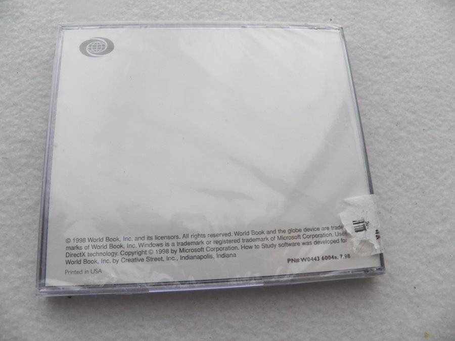 New World Book How To Study Software User Guide CD-ROM CD