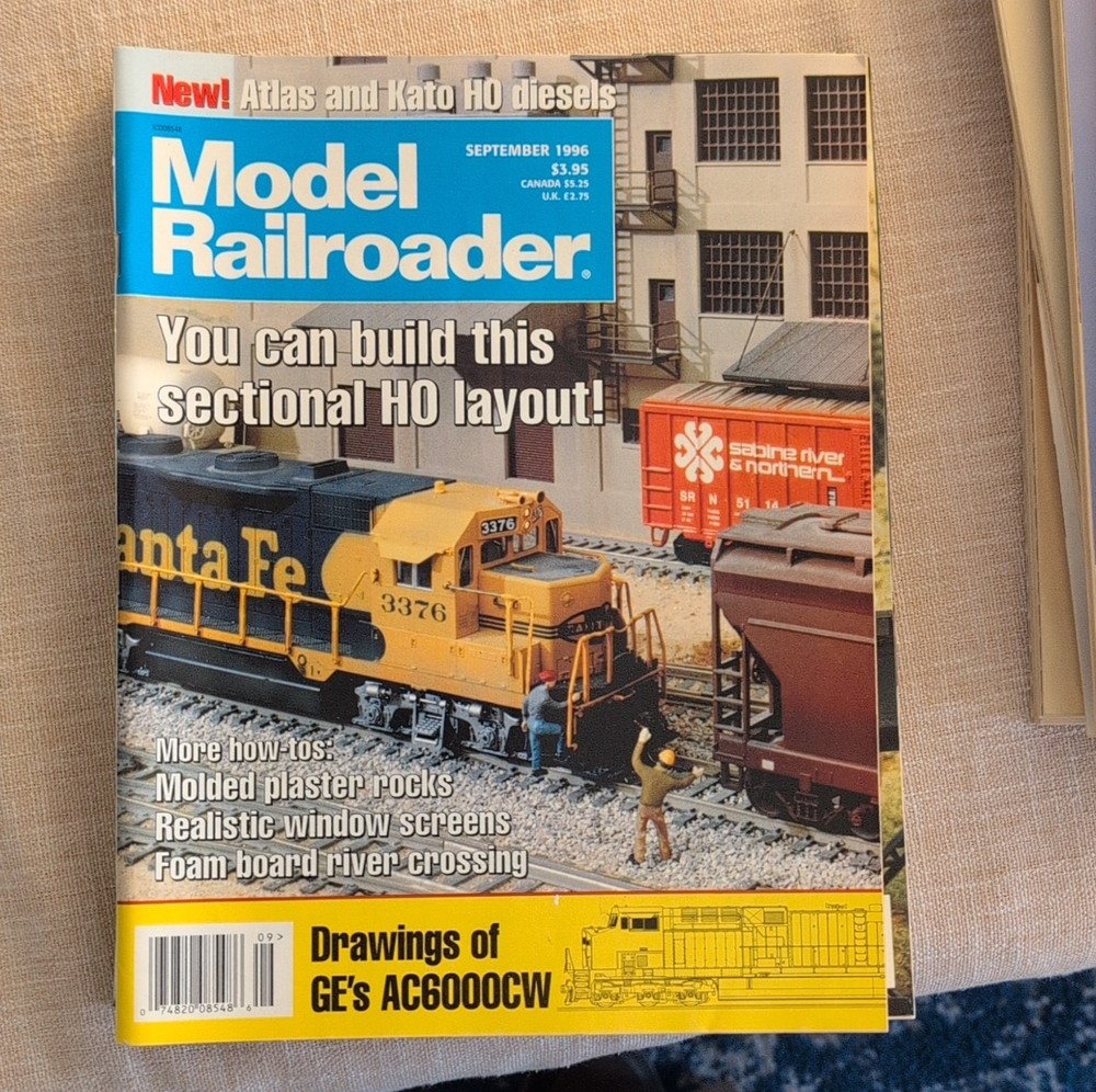 Model Railroader 1996 complete year all 12 issues
