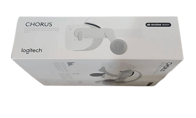 Oculus - Logitech Chorus Off-Ear Integrated Audio for Meta Quest 2 - White