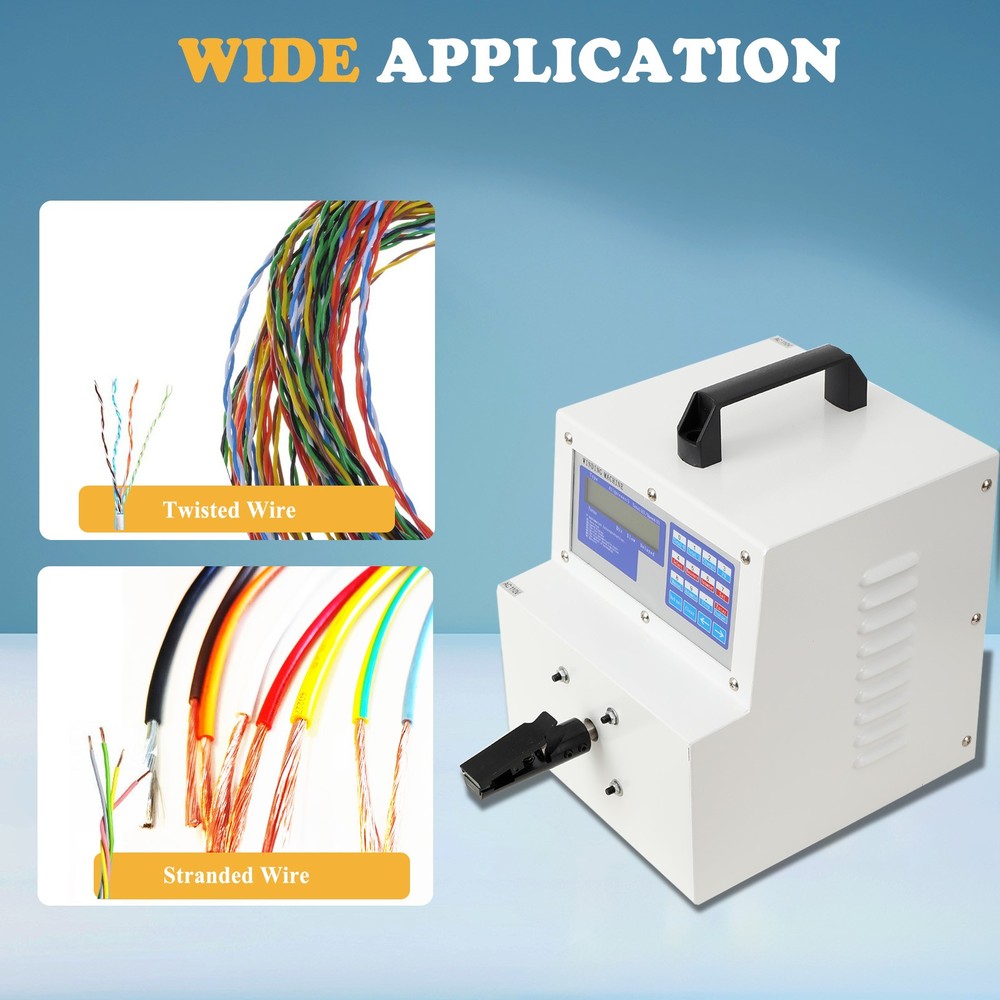 Automatic Wire Twisting Machine 110V Wire Twister High-speed Wire Twist Machine
