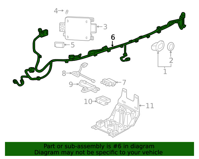 Genuine GM Harness 85637203