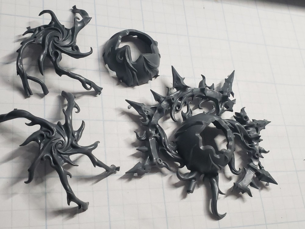 40k Chaos Space Marines Bits Mutaliith Vortex Beast Vortex Orb #25