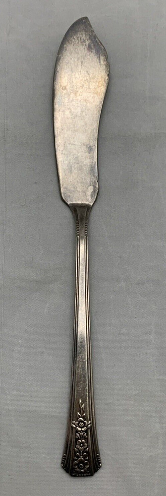 Oneida Community Butter Knife Silver Silverplate Flatware Tudor Plate Fortune
