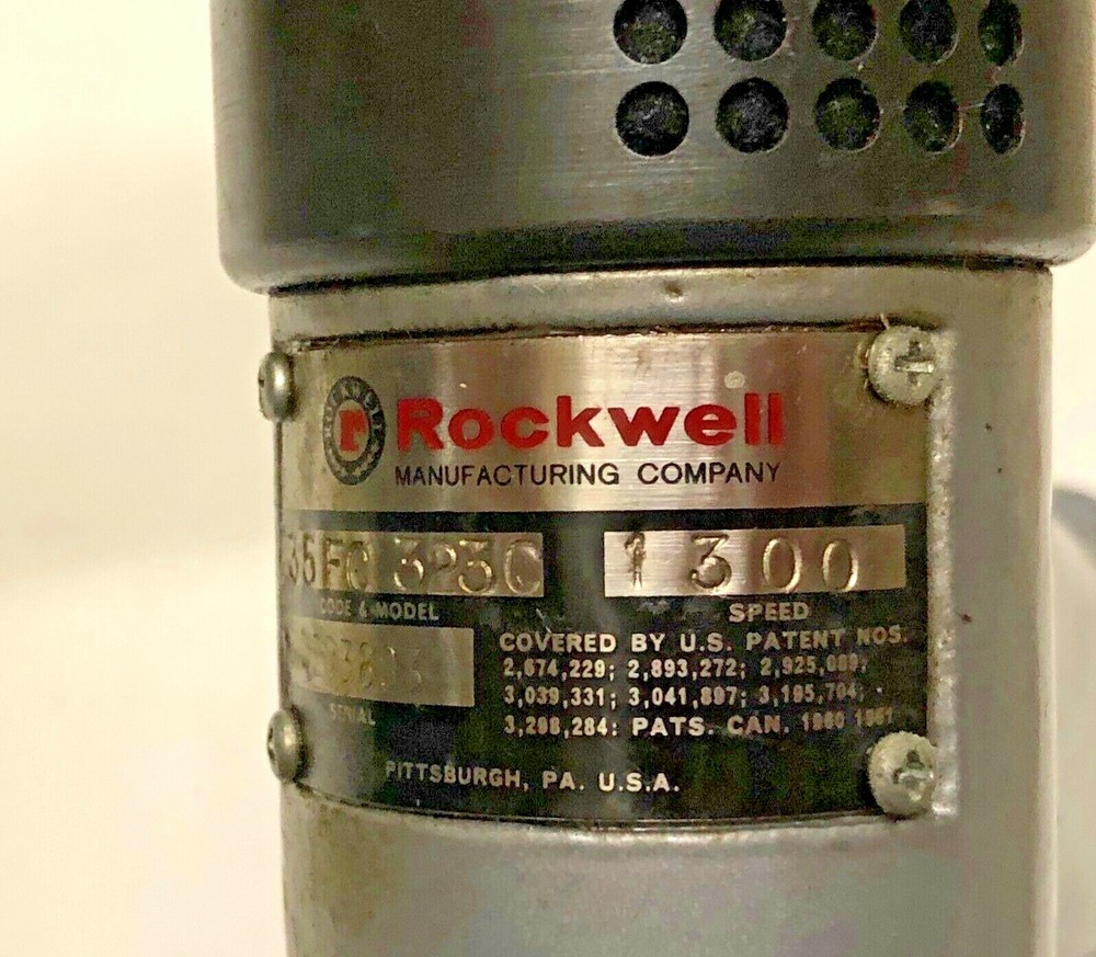 Rockwell 35FC323C Pneumatic Air Tool
