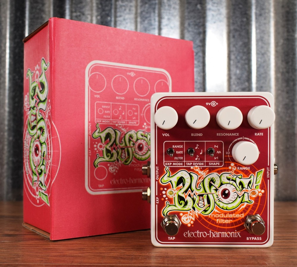 Electro-Harmonix EHX Blurst Modulated Filter Guitar Effect Pedal Demo