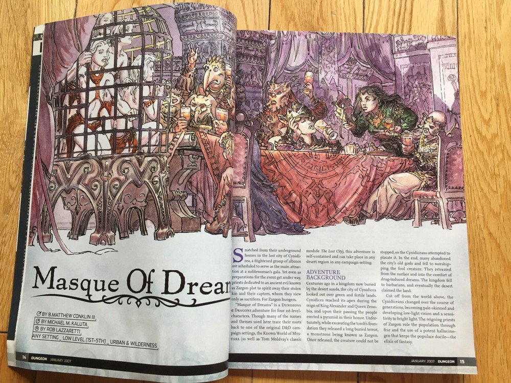 Dungeon Magazine Issue 142 January 2007