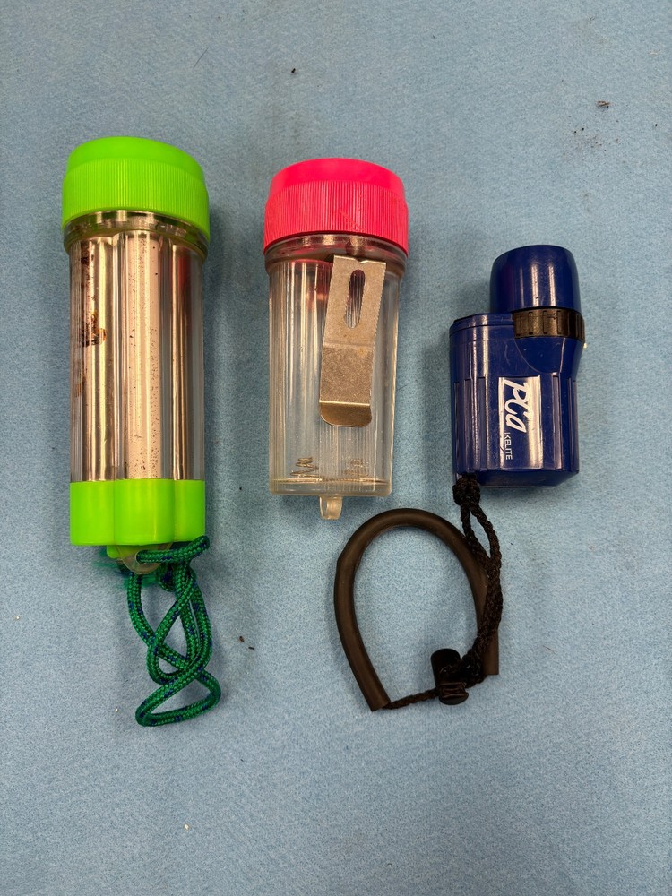 3 Used Ikelite Dive Lights