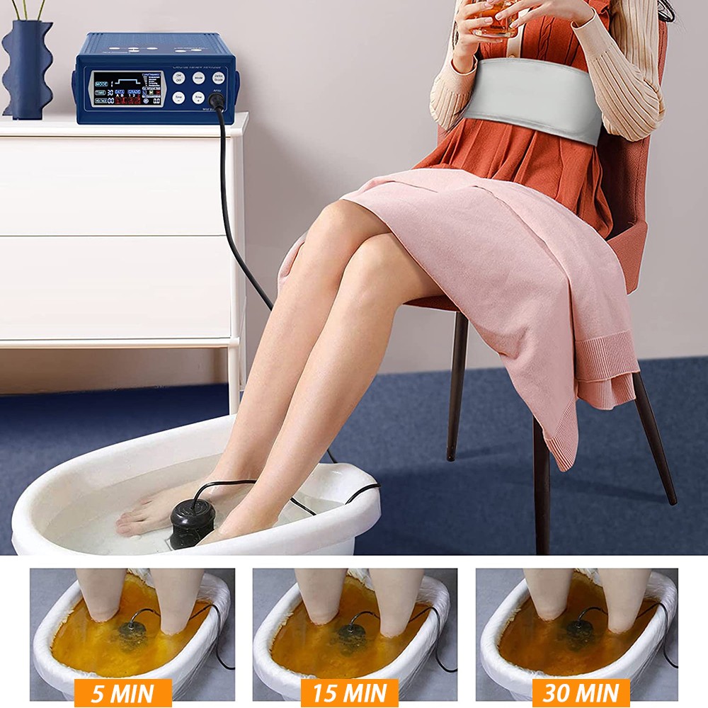Ionic Foot Bath Detox Spa Machine, Lcd Display With 8 Detox Modes. Fast Shipping