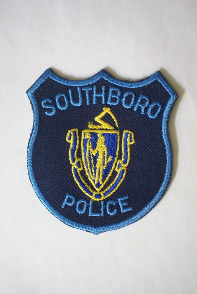Southboro Police patch, Massachusetts