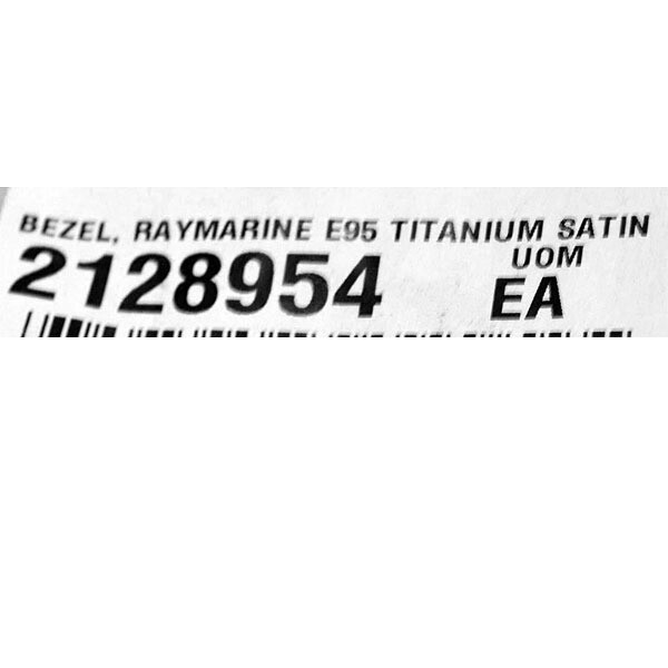 Raymarine Boat E95 Chartplotter Bezel 2128954 | Sea Ray 11 1/2 Inch