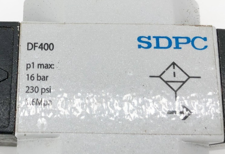 New SDPC DF400 Drain Filter 3/4" 230psi - No Box