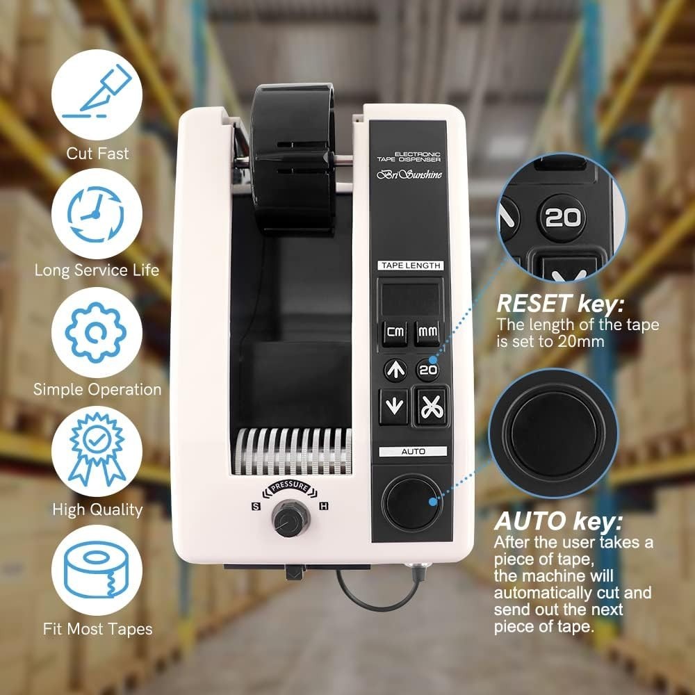 Electric Tape Cutting Machine,automatic Tape Dispenser Cutter for Gift