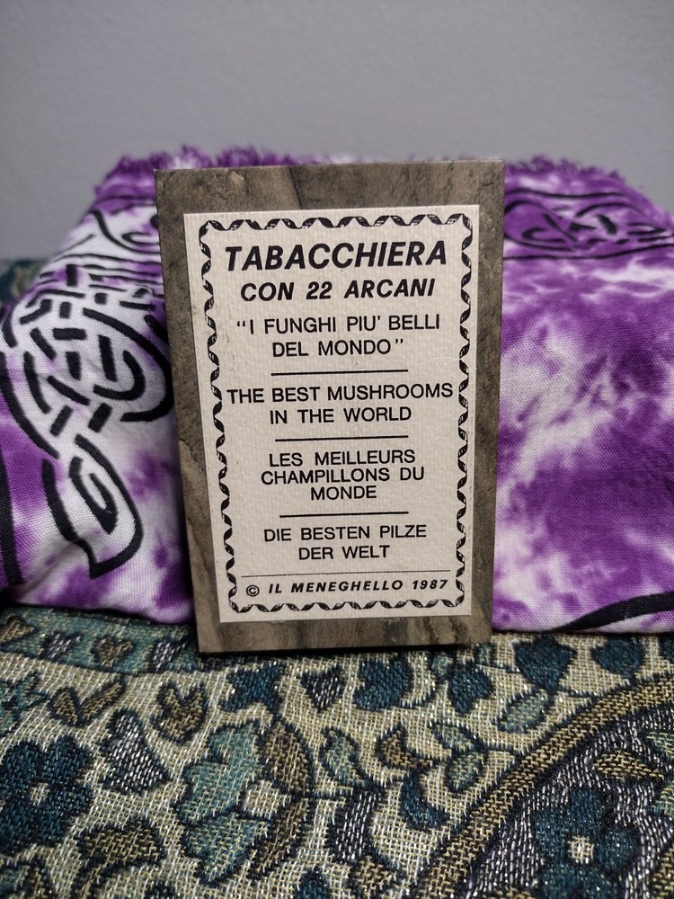 Fungus Tarot by Meneghello 1987