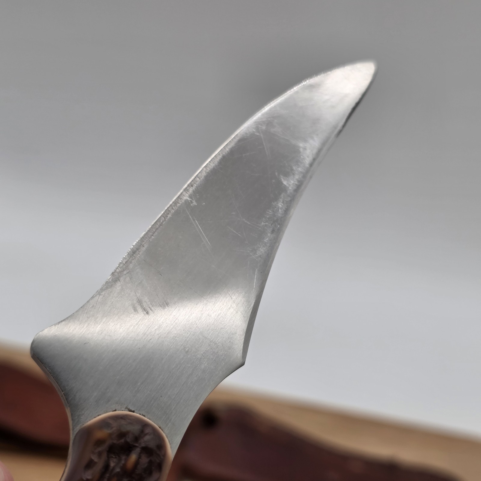 vintage Schrade 152UH Uncle Henry USA fixed blade knife & sheath