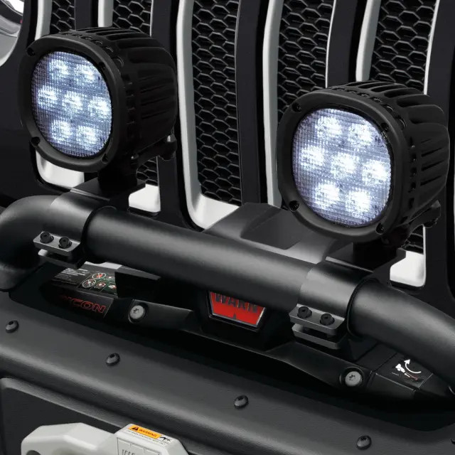 Genuine Mopar Winch Guard Light Mounting Bracket 82215729