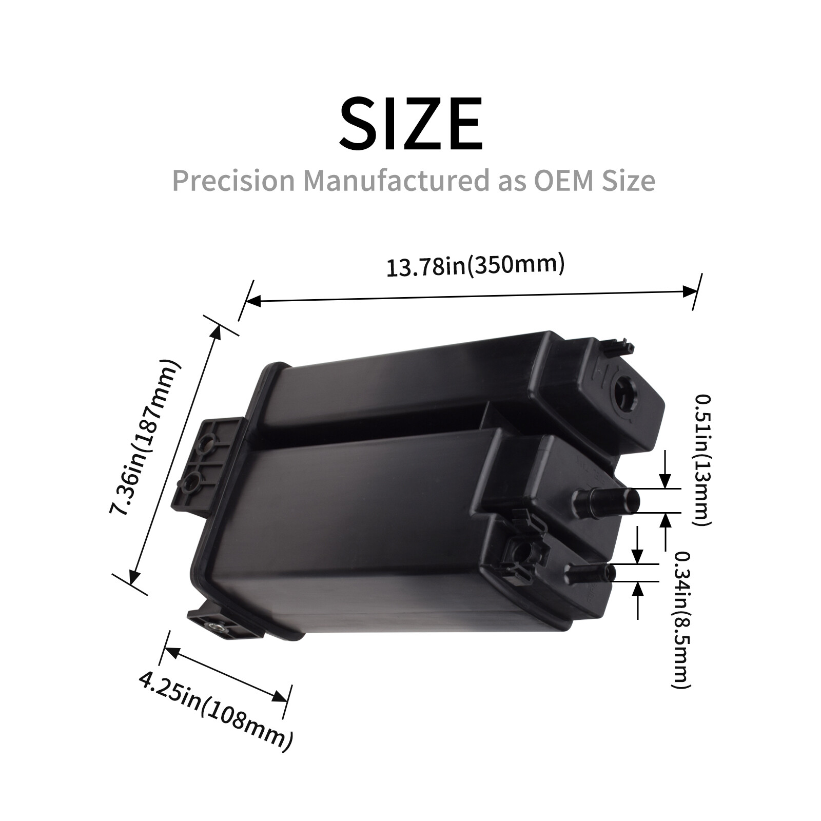For Nissan Titan NV1500 Emissions Fuel Evap Vapor Charcoal Canister 149507S00A