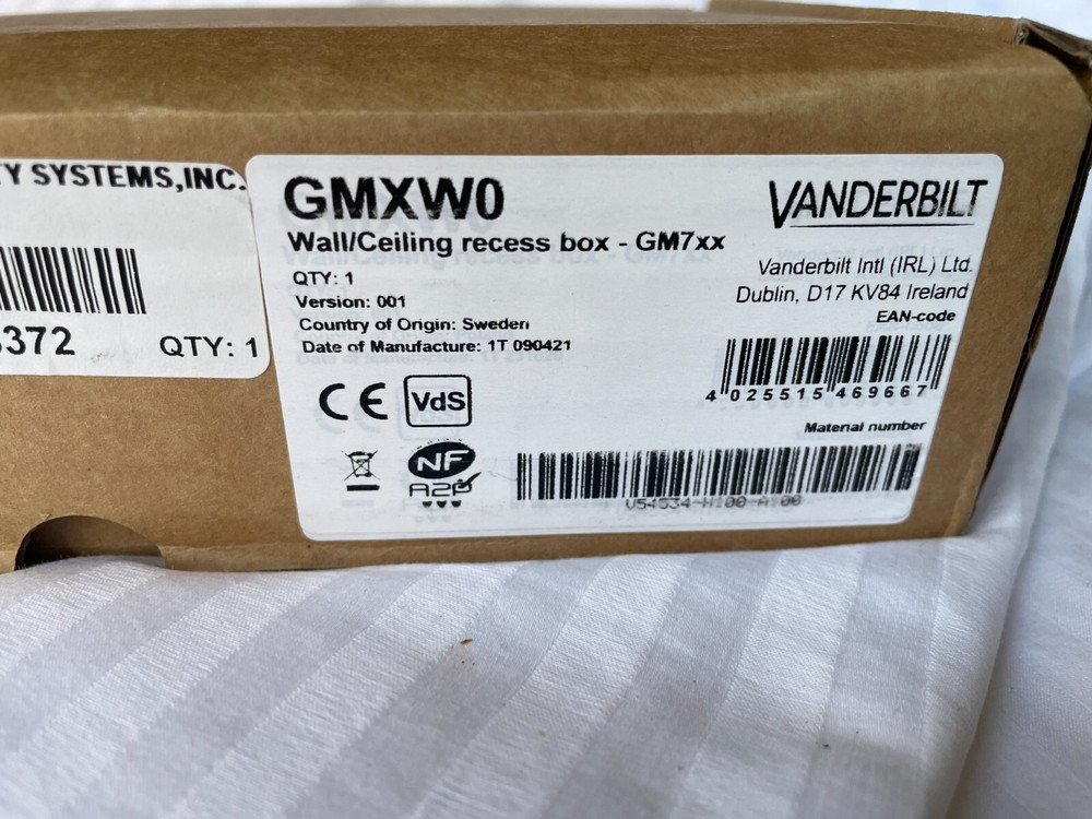 Bosch Security Systems GMXWO Wall/Ceiling recess box