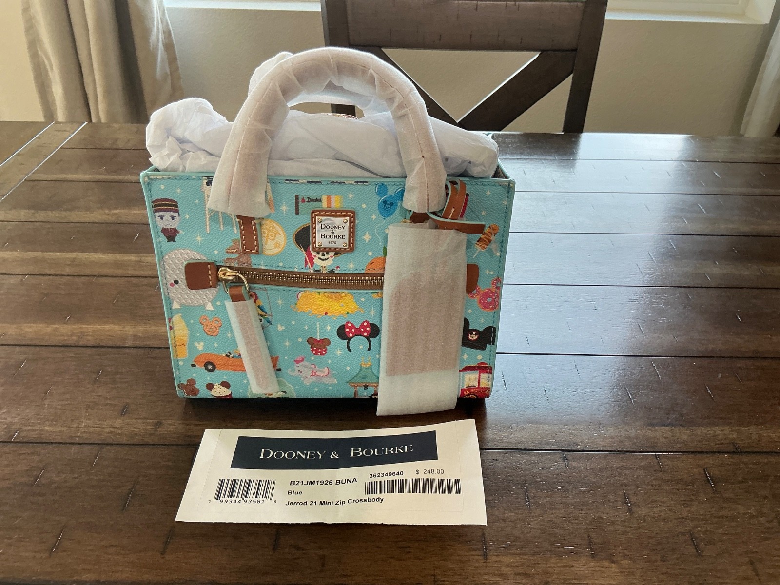 Disney Dooney & Bourke Jerrod Maruyama Crossbody Handbag NWT