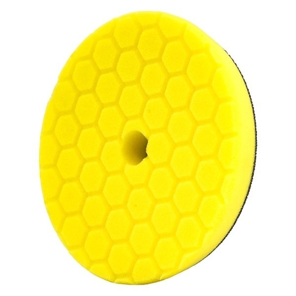 Quantum Hex-Logic 5-1/2" Foam Yellow Heavy Cutting Hook-and-Loop Pad