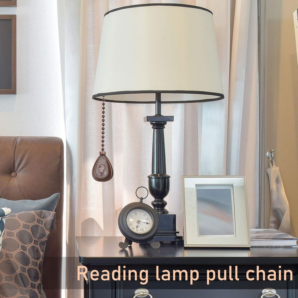 4 Pieces Ceiling Fan Pull Chain Extender Ornament 12 Inch Ceiling Pull Chain ...