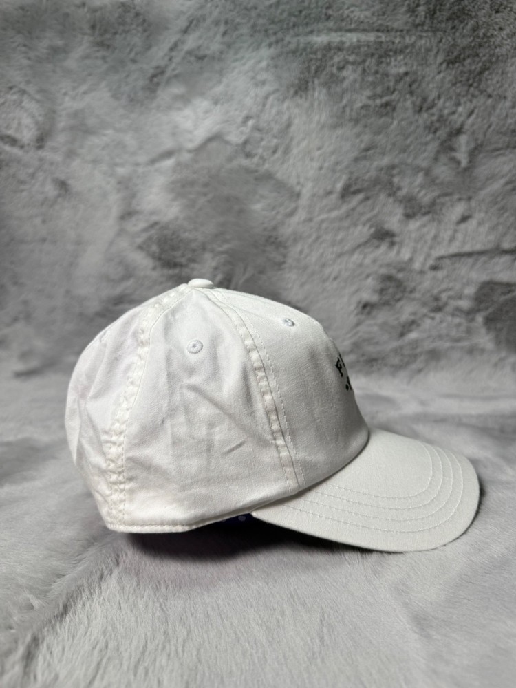 Florida State Golf Association Hat Cap White Strapback Golf Logo Stretch Outdoor