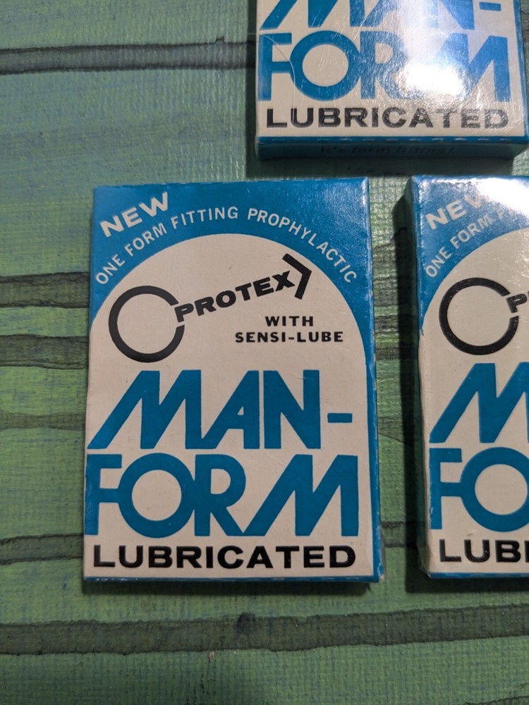 Vintage Protex Man-Form Condoms
