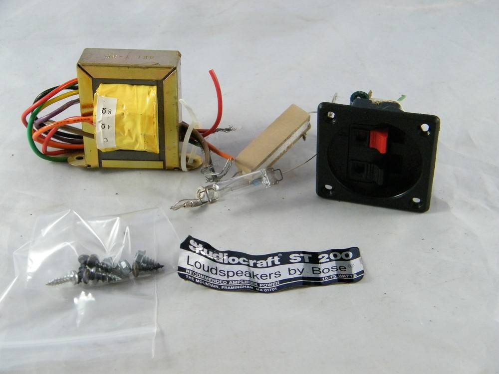 STUDIOCRAFT ST 200 ~ BY BOSE ~ TRANSFORMER, CROSSOVER AND EXTERNAL CONNECTOR