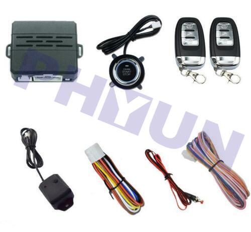 One key Remote start /Lock System with Main Harness & Start Button Kit USA Stock