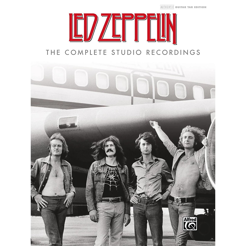 Led Zeppelin: The Complete Studio Recordings Hardcover Authentic Guitar TAB Edit