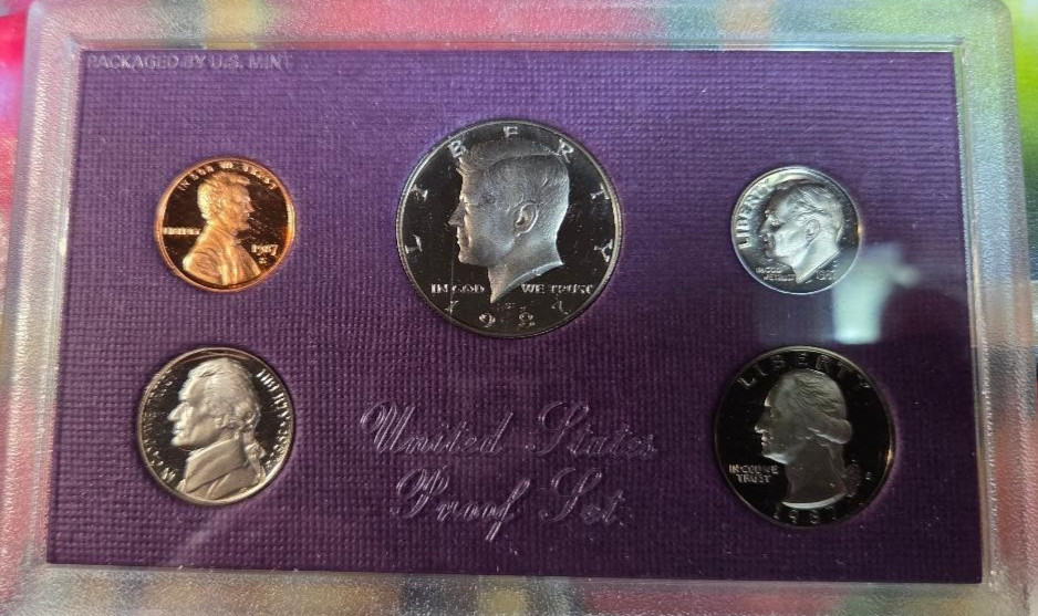 1987-S United States Mint 5 Coin Proof Set