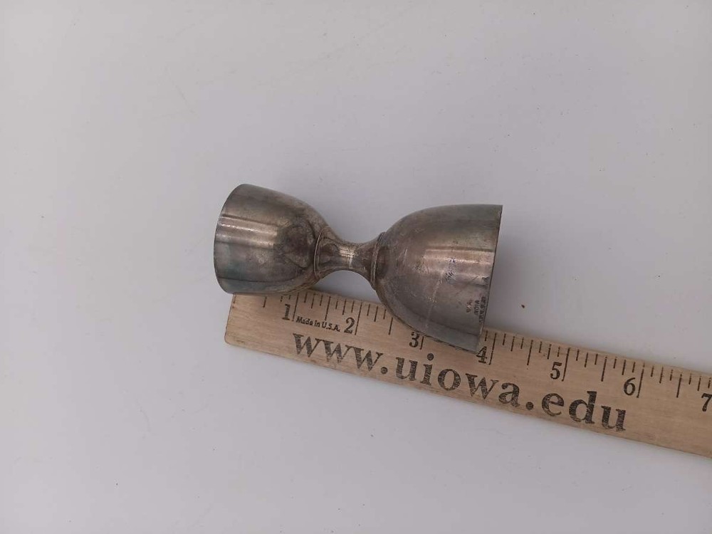 Vintage Silverplate Double Jigger or Small Communion Chalice – Unmarked