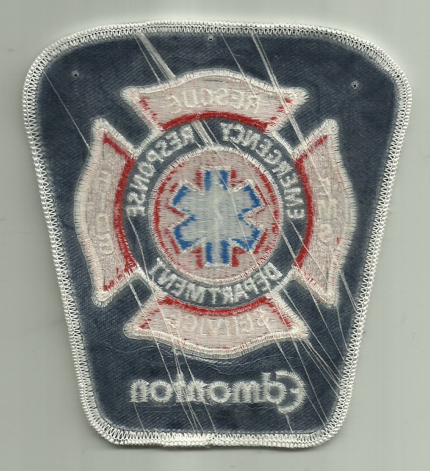 Edmonton EMS Rescue Fire Ser vice SSI Patch