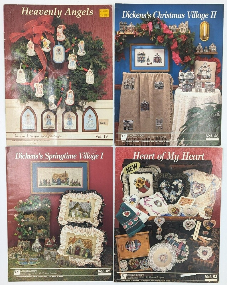 Douglas Designs Counted Cross Stitch Pattern Leaflets - Your Choice