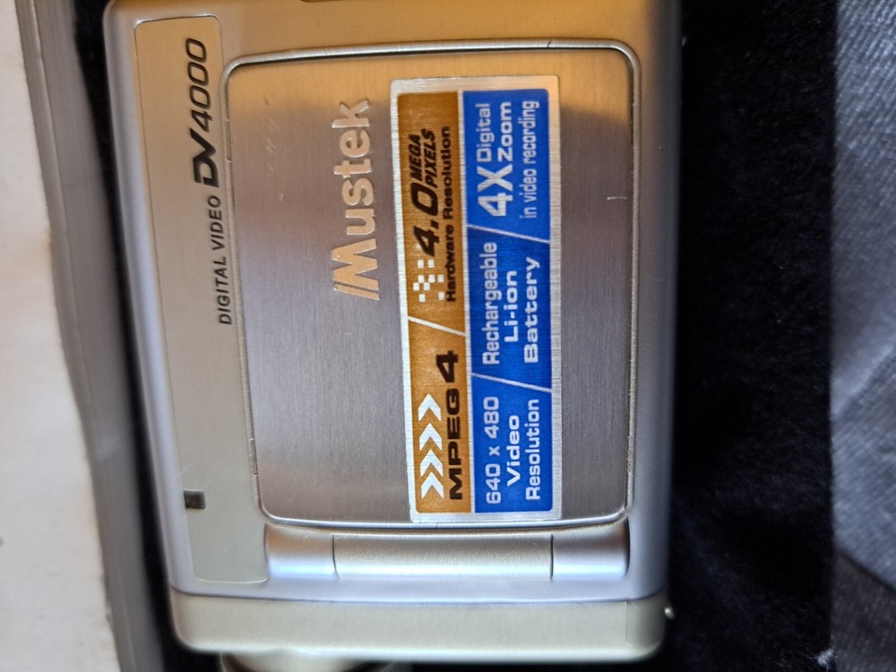 Mustek DV4000 DIGITAL RECORDER / UNTESTED / FOR PARTS ONLY