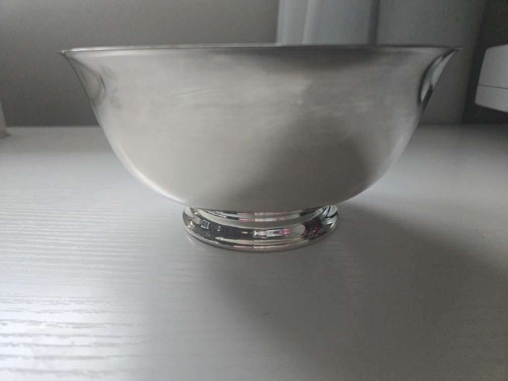 Reed & Barton Silver Plated Footed Bowl Dish PREOWNED