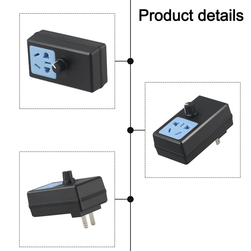 Energetic Performance AC Motor Speed Controller with Adjustable Settings