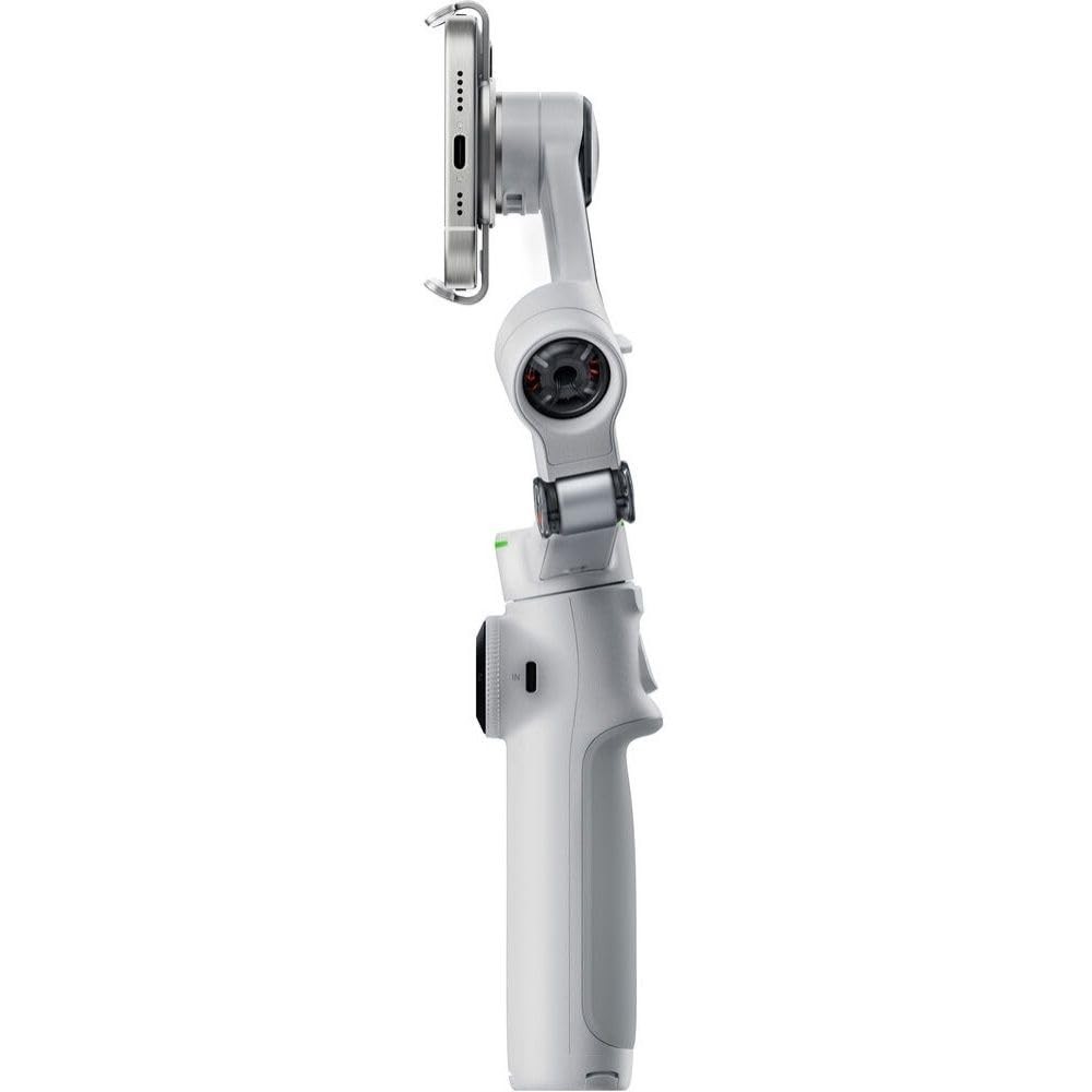 Insta360 Flow 2 Pro3-Axis AI-Powered Smartphone Gimbal Creator Bundle-Stone Gray