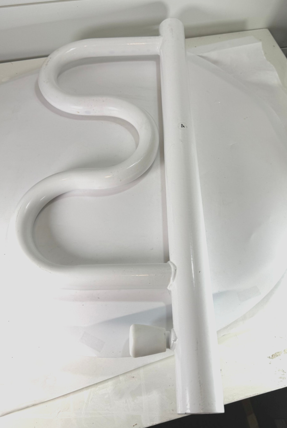 Adjustable Bed Assist Rail Support Security Pole Floor-to-Ceiling Grab Bar