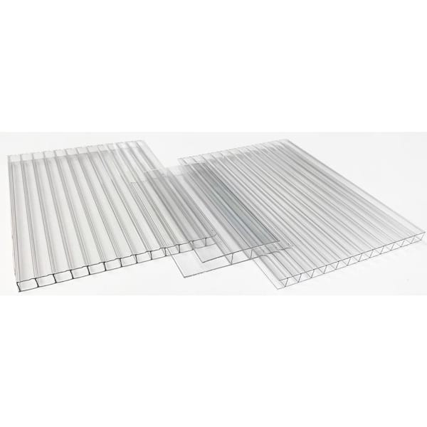 Thermoclear 2" x 96" x 1/4" Polycarbonate Multi-Wall H-Channel New