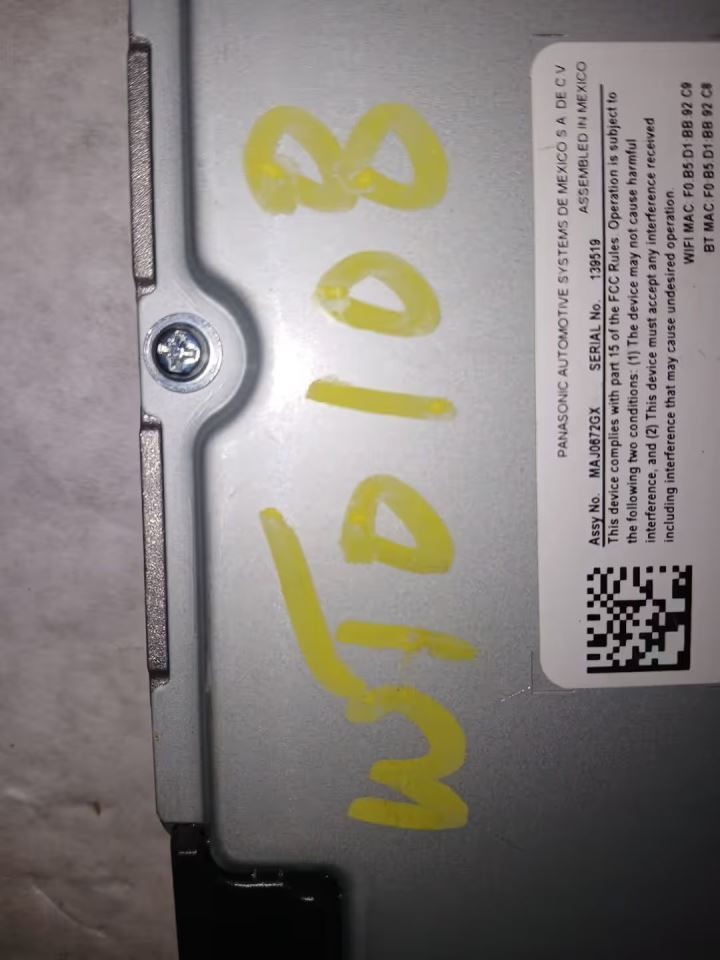 ESCAPE 2019 Chassis ECM 3182770