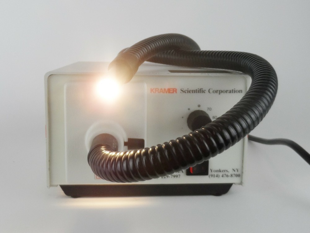 Kramer Scientific 8300 Fiber Optic Light Source with Light Guide
