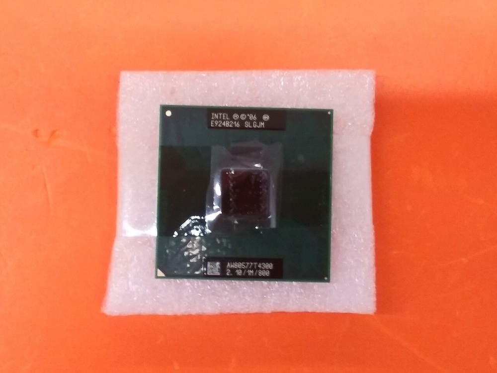 ⭐️⭐️⭐️⭐️⭐️ Intel Dual Core T4300 Laptop CPU 2.1GHz SLGJM CPU Processor
