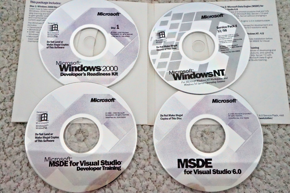 Microsoft Visual Studio Professional 6.0 VS 6 FULL VERSION BASIC WIN 95 ~ 11 #1