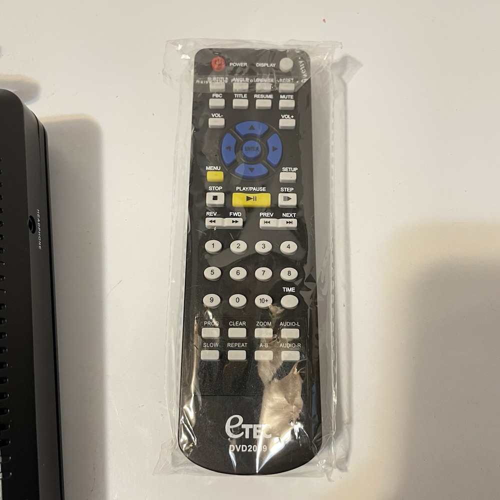 etec DVD2009 Player With Remote Control