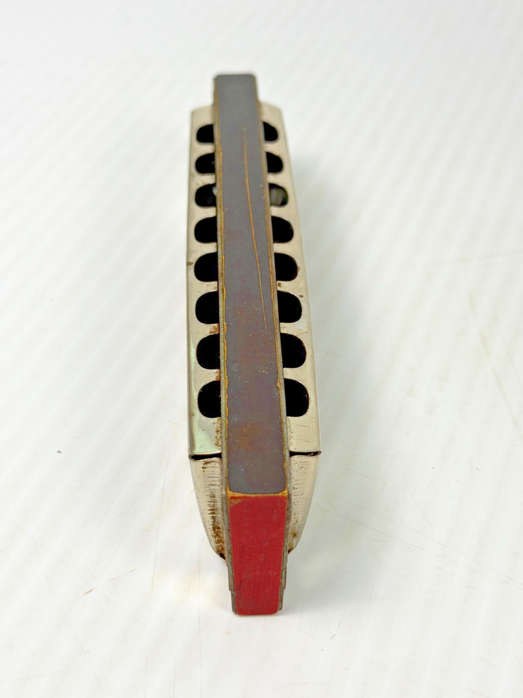 Echo Hohner Harmonica Germany Rusty Antique with Original Box