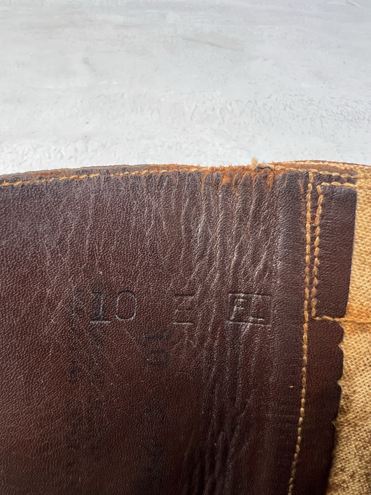 Vtg Wwii US Army Military M-1943 M43 Double Buckle Combat Boots 1940s Mens 10 E