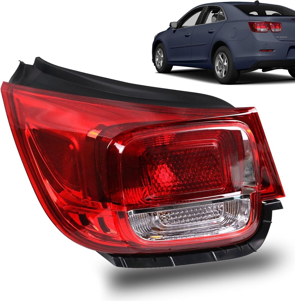 Tail Light Compatible with 2013 2014 2015 Chevy Malibu LT LS Left Driver Side