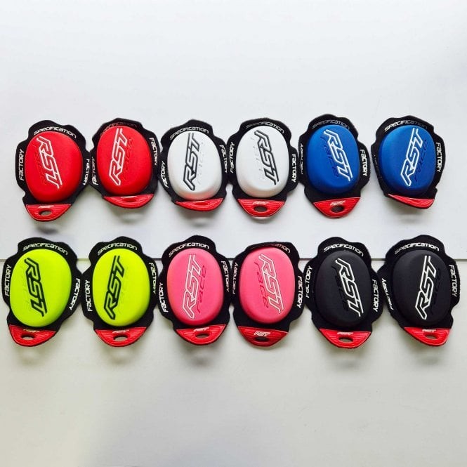 RST Knee Sliders (Pair) - Factory Reverse Hook & Loop **Various Colours**